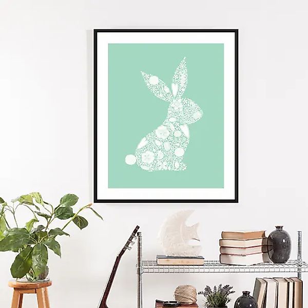queence Bild »Akimo« Hase   Hasen   Haustiere   Kunst   Ostern 1 Stk. tlg. günstig online kaufen