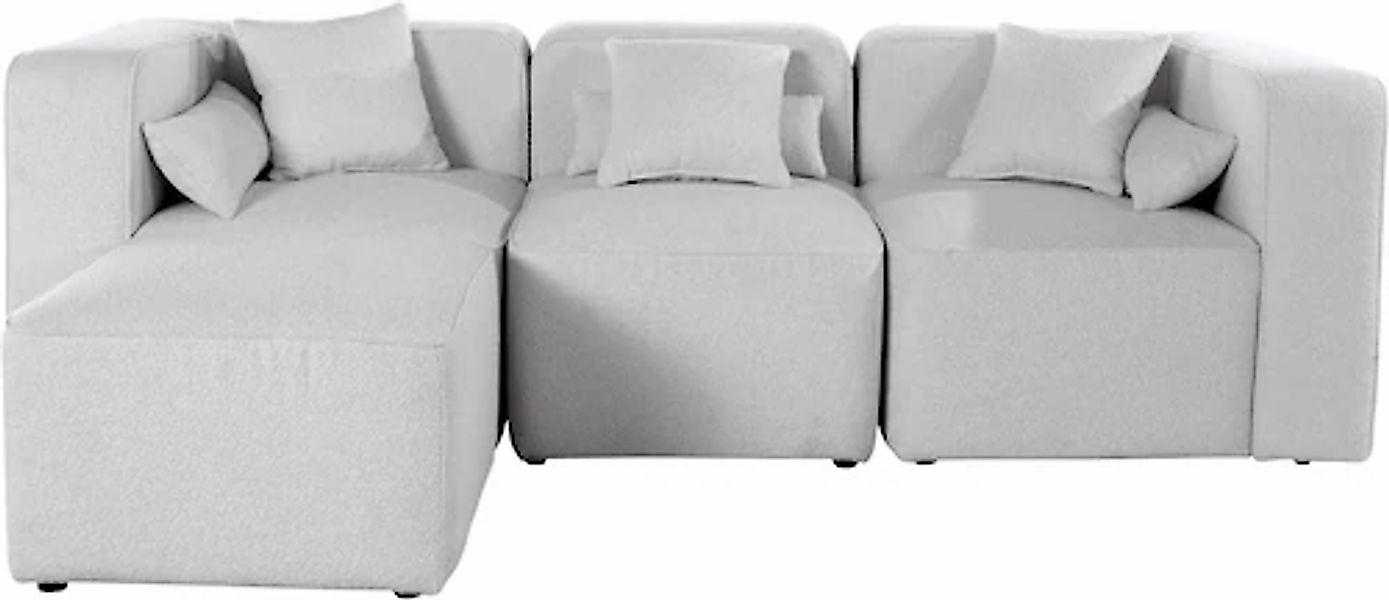 Home affaire 3-Sitzer »Sundstrup L-Form« Modulserie, individuelle Zusammens günstig online kaufen