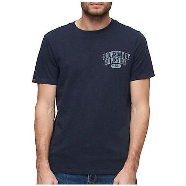 Superdry  T-Shirt T-shirt  Athletic College bleu marine günstig online kaufen