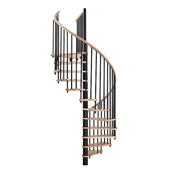 Minka Spindeltreppe  Spiral Buche Geschosshöhe bis 305 cm günstig online kaufen