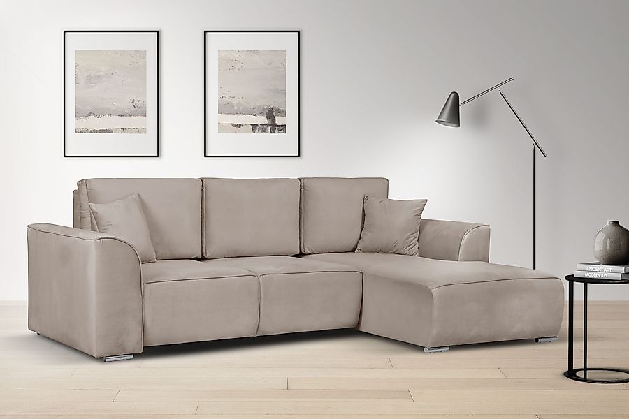 INOSIGN Ecksofa BEATRICE optionale Schlafsofa mit günstig online kaufen