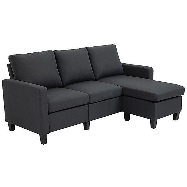 HOMCOM Ecksofa Ecksofa, Eckcouch in L-Form, günstig online kaufen