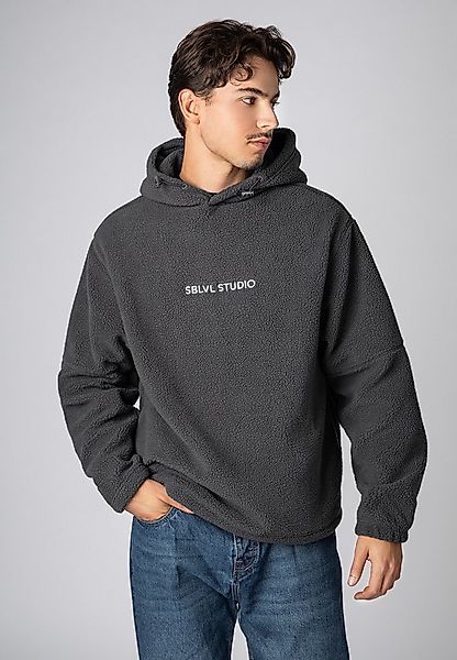 SUBLEVEL Fleecejacke Herren Fleece Kapuzenpullover Sweater, Kapuzensweatshi günstig online kaufen