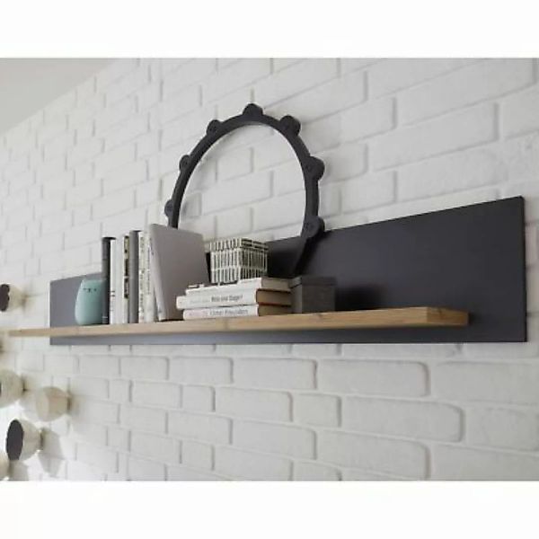 Lomadox Wandboard Wohnzimmer BAKU-61 moderner Stil, in Fresco anthrazit mit günstig online kaufen