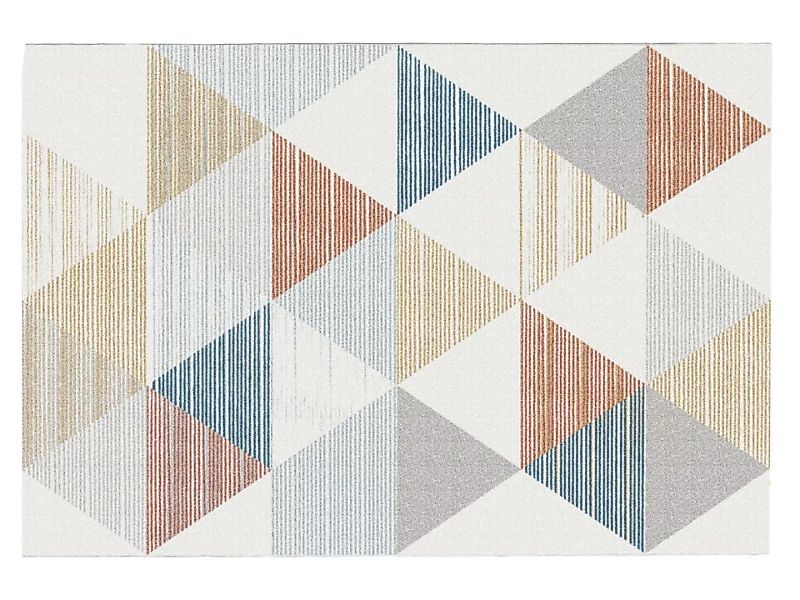 Teppich mit geometrischem Muster - 160 x 230 cm - Mehrfarbig - GEOMIA günstig online kaufen