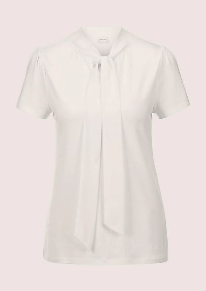 MADELEINE Kurzarmshirt "Blusenshirt Kurzarmoberteil mit Schluppe" Glanzbänd günstig online kaufen