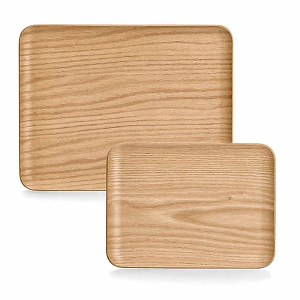 Zeller Present Servierplatte, (Set, 2 tlg.), Holzlaminat / Furnierholz günstig online kaufen