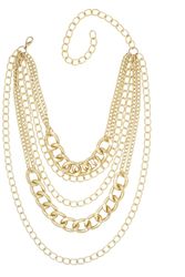 COLLEZIONE ALESSANDRO Kette mit Anhänger "Luxe", mehrreihige Gliederkette günstig online kaufen