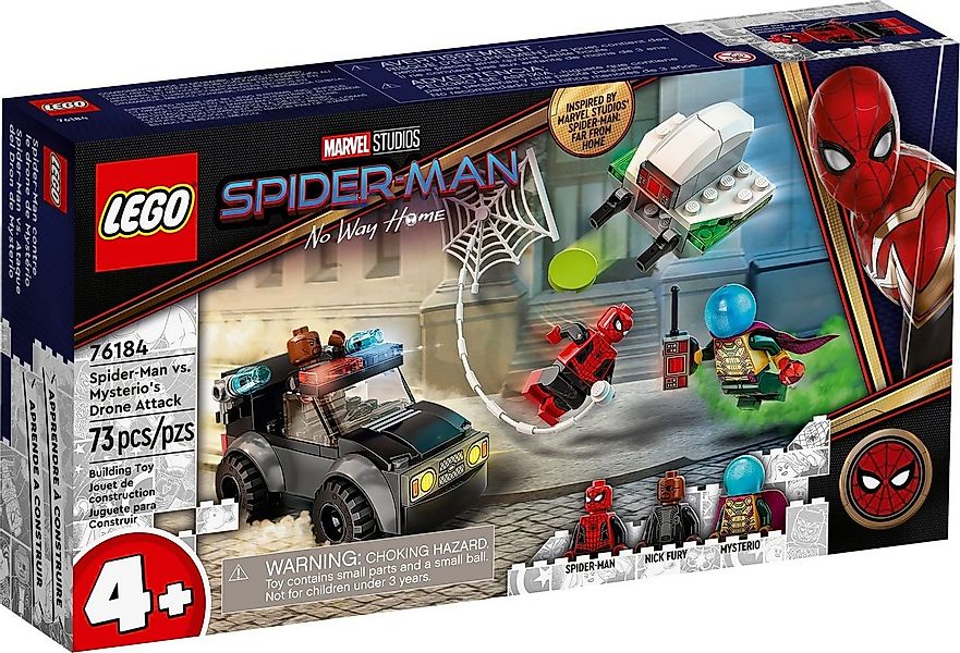 LEGO® LEGO® Super Heroes 76184 Mysterios Drohnenattacke auf Spider-Man Kons günstig online kaufen