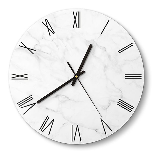 DEQORI Wanduhr 'Marmorplatte im Detail' (Glas günstig online kaufen