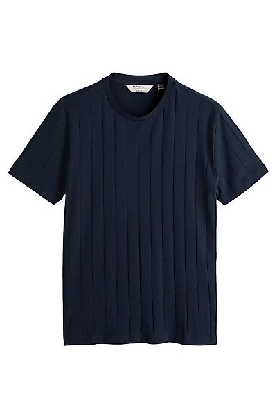 Next T-Shirt T-Shirt aus strukturiertem Modal-Baumwollgemisch (1-tlg) günstig online kaufen
