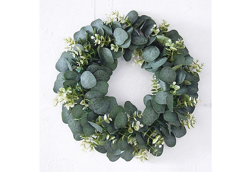 trends for living Christbaumschmuck Weihnachtskranz Geldgras Eukalyptus Sim günstig online kaufen