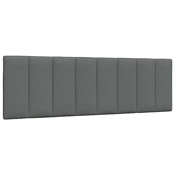 vidaXL Kopfteil-Kissen Hanko Dunkelgrau 160 cm Stoff 4019171 günstig online kaufen