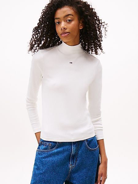Tommy Jeans Langarmshirt TJW ESSENTIAL MOCK günstig online kaufen