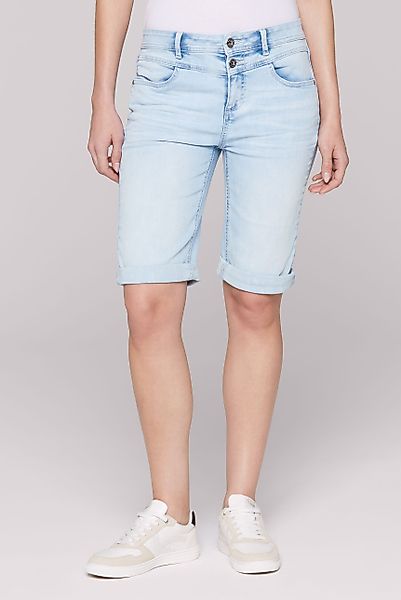 SOCCX Jeansshorts mit zwei Knöpfen am günstig online kaufen