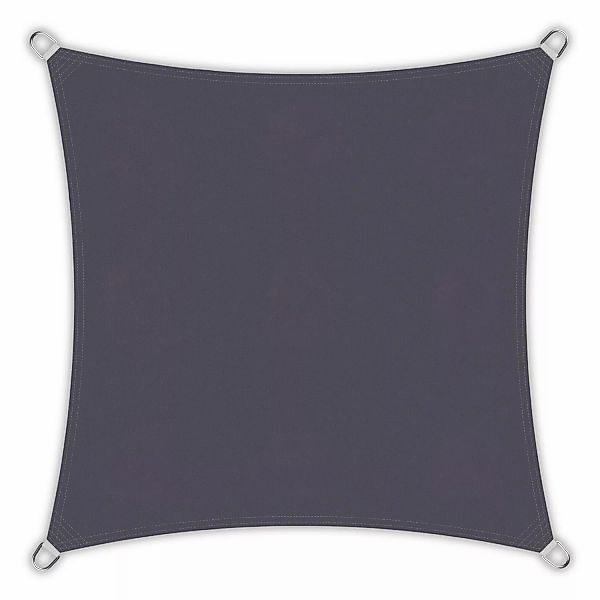 Toldoro Sonnensegel Quadrat 3,6x3,6m HDPE Luft & Wasserdurchlässig UV-Schut günstig online kaufen