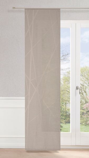 Neutex for you Schiebegardine "BEAM" Paneelwagen 1 Stk. tlg. Abstraktes Mus günstig online kaufen