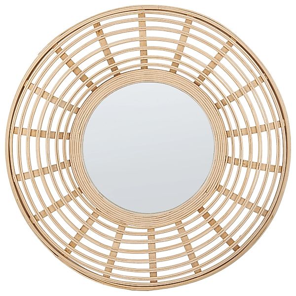 Beliani Dekospiegel HANUA Naturfarben Beige 6x60x60 günstig online kaufen