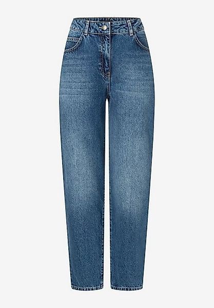 MORE&MORE Weite Jeans (1-tlg) Falten günstig online kaufen