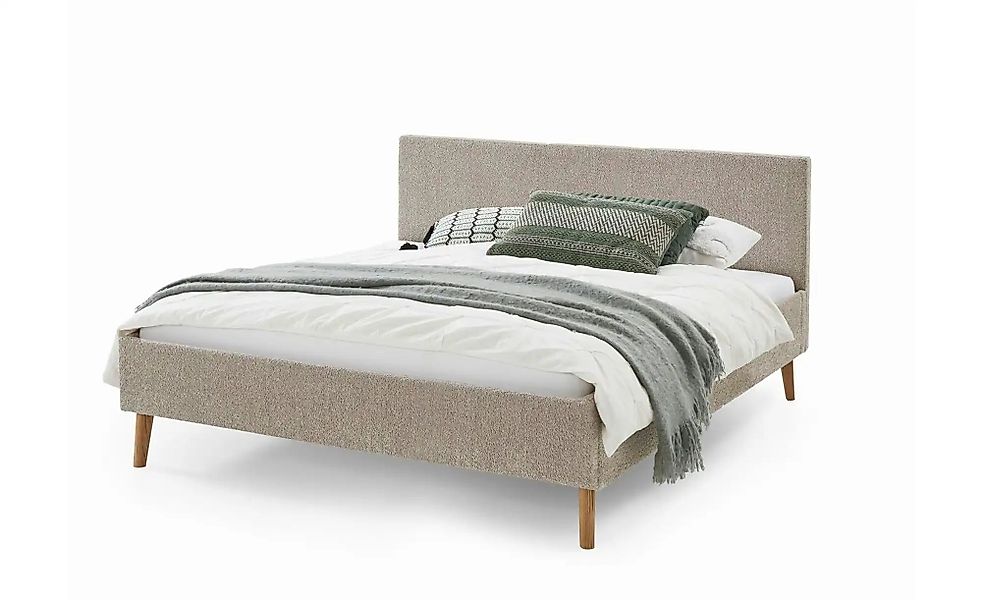 Polsterbett  Swansea ¦ beige ¦ Maße (cm): B: 186 H: 100 Betten > Polsterbet günstig online kaufen