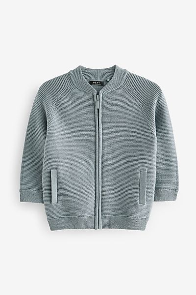 Next Strickjacke Bomberjacke mit durchgehendem Reißverschluss günstig online kaufen