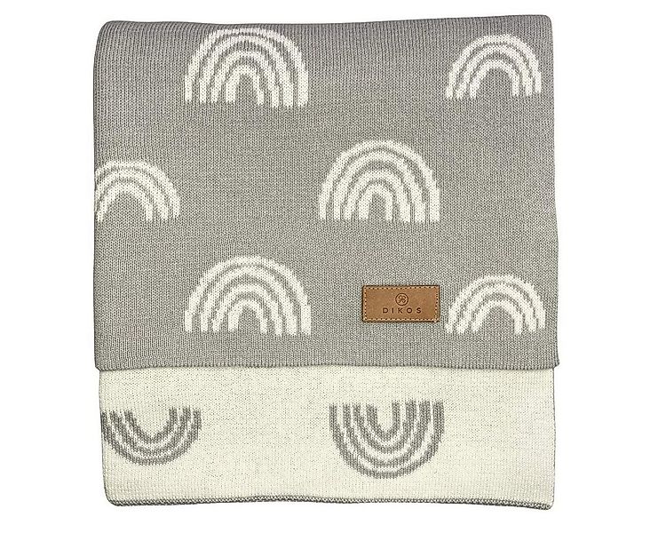 Babydecke DIKOS® Babydecke Baumwolle – Regenbögen – 100 % Bio Baumwolle, DI günstig online kaufen