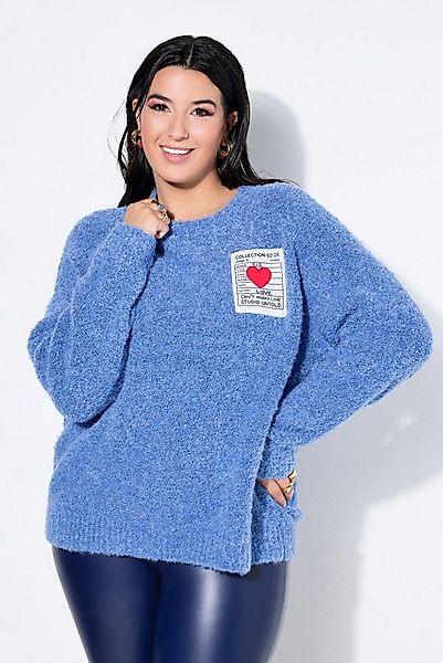 Studio Untold Strickpullover Pullover oversized Patch Langarm günstig online kaufen