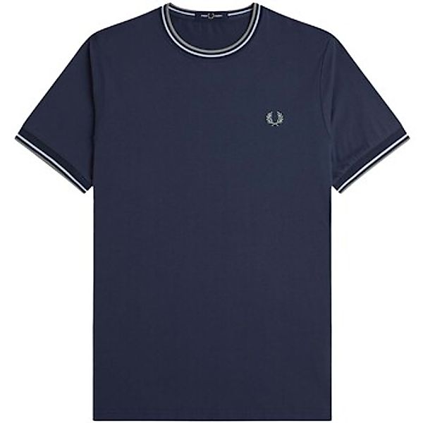 Fred Perry  T-Shirts & Poloshirts Fp Twin Tipped T-Shirt günstig online kaufen