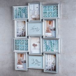 Levandeo® Bilderrahmen Collage, Bilderrahmen 54x72cm 12 günstig online kaufen