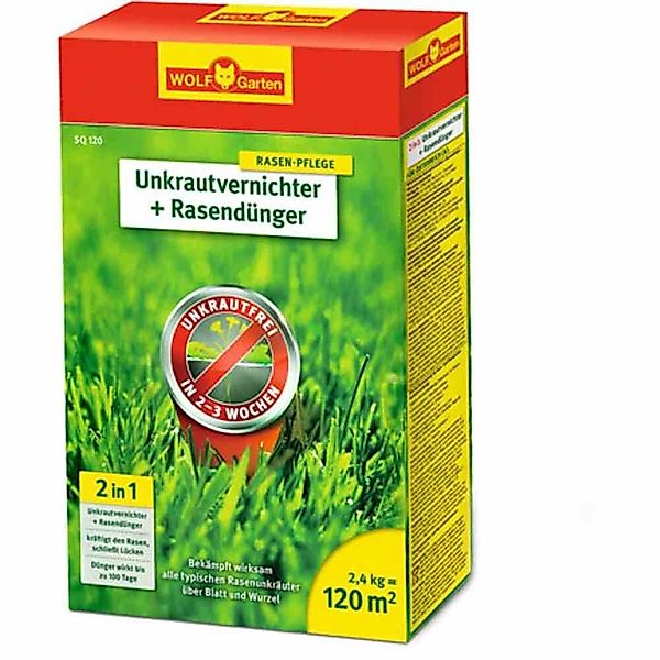 WOLF-Garten Pflanzendünger SQ120 Unkrautvernichter und Rasendünger günstig online kaufen