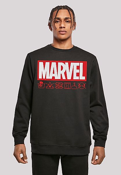 F4NT4STIC Kapuzenpullover "Marvel Logo washed Care Waschanleitung" Print günstig online kaufen