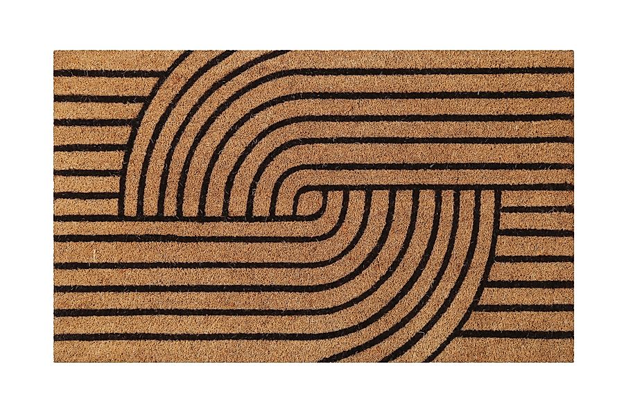 Wecon home Fußmatte »Modern Mania«, rechteckig, 18 mm Höhe, rutschfest, rob günstig online kaufen