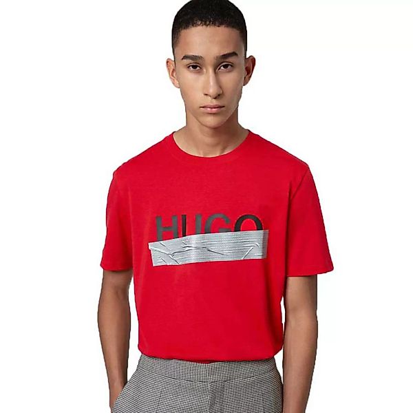 Hugo Dicagolino Kurzärmeliges T-shirt XL Open Pink günstig online kaufen
