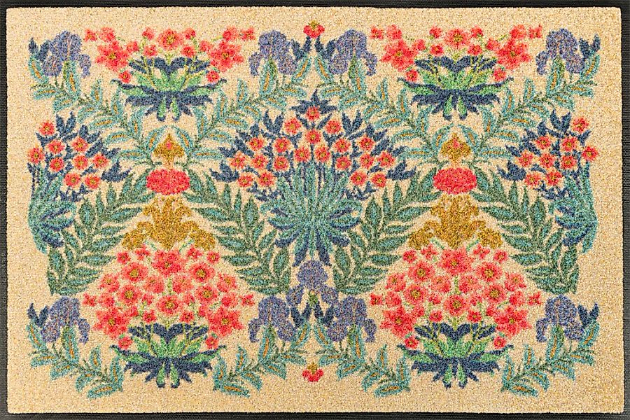 wash+dry by Kleen-Tex Fußmatte "Flower Bouquet Daylight" rechteckig 7 mm Hö günstig online kaufen