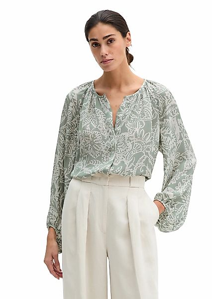 Marc OPolo Langarmbluse "aus leichtem Viskose-Twill" günstig online kaufen