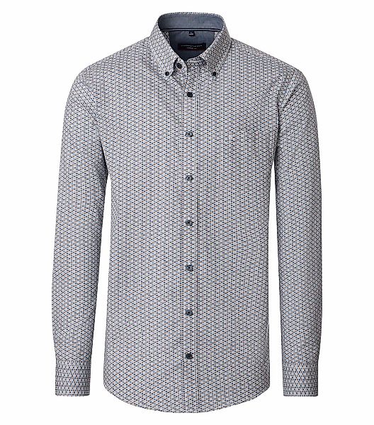 CASAMODA Langarmhemd "CASAMODA Freizeithemd Print" günstig online kaufen