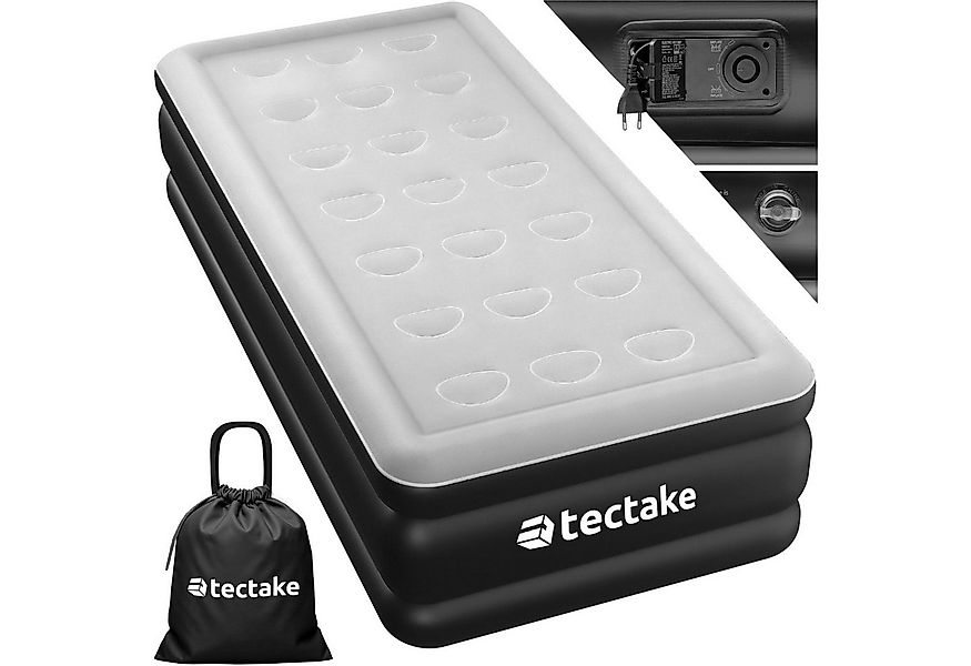 tectake Luftbett Aufblasbare Matratze, (für 1 oder 2 Personen, Komplettset) günstig online kaufen
