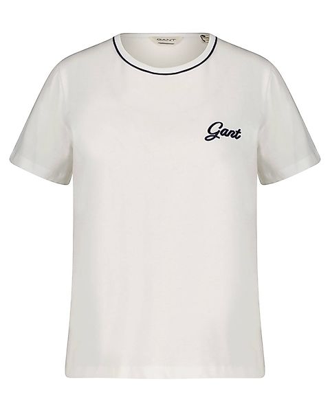 Gant T-Shirt Damen T-Shirt mit Logo günstig online kaufen