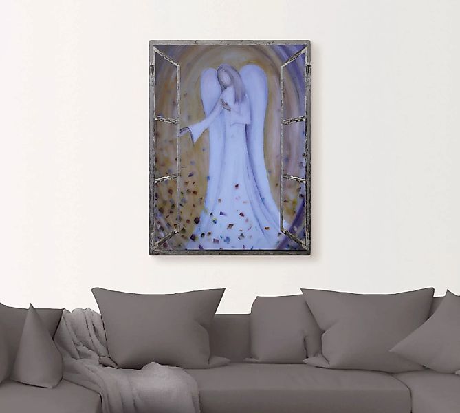 Artland Wandbild »Fensterblick - Engel«, Religion, (1 St.) günstig online kaufen