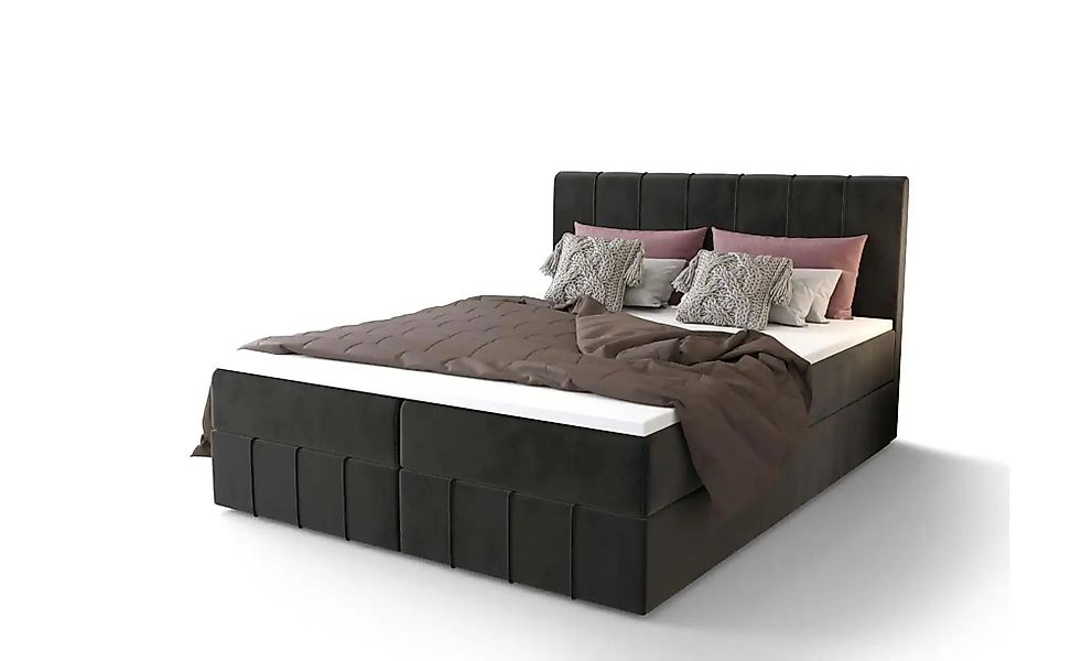 Boxbett mit Stauraum Bahama ¦ grau ¦ Maße (cm): B: 200 H: 102 Betten > Komf günstig online kaufen