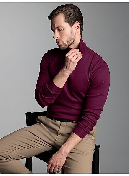 Trigema Rollkragenshirt TRIGEMA Langarm Ski- und Sport-Rollkragenpullover ( günstig online kaufen