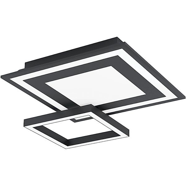 EGLO connect Savatarila-Z LED-Deckenlampe schwarz günstig online kaufen