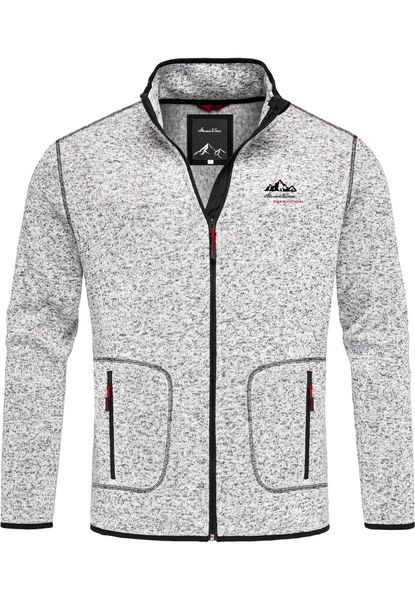 Amaci&Sons Fleecejacke VISALIA Fleecejacke Herren Strickfleece günstig online kaufen