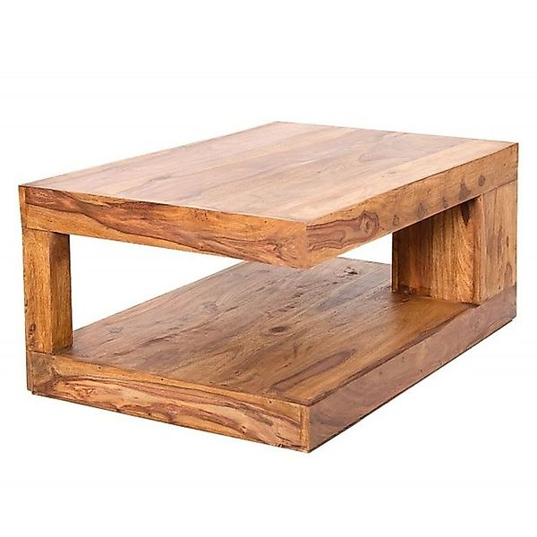 LebensWohnArt Couchtisch Puristischer Couchtisch SHIVA ca.90x60cm günstig online kaufen