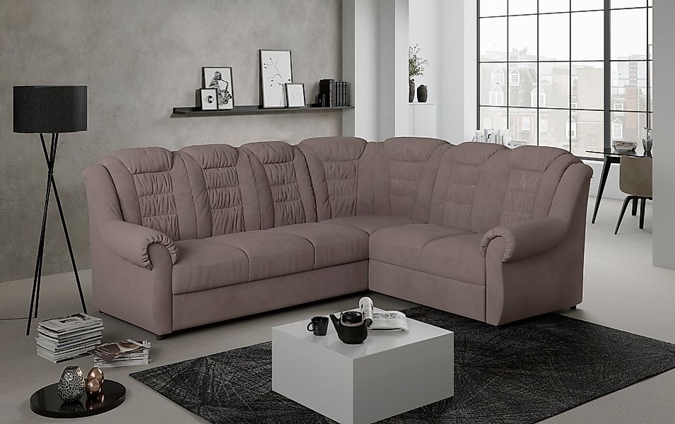 Home affaire Ecksofa Boston L-Form, mit günstig online kaufen