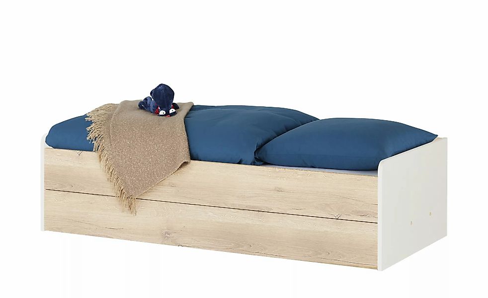 Stauraumbett  Grow Up ¦ holzfarben ¦ Maße (cm): B: 97 H: 54,5 Betten > Bett günstig online kaufen