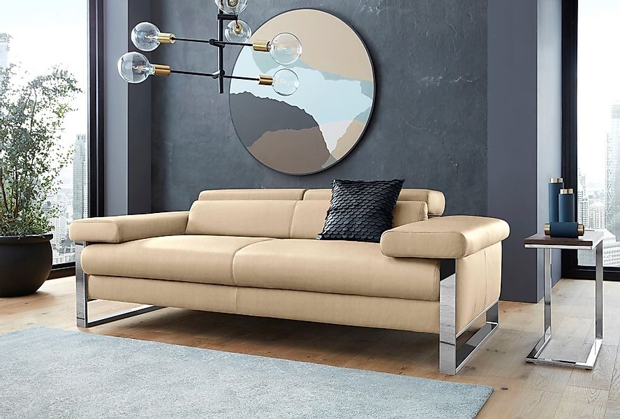 W.SCHILLIG 2-Sitzer "finn" German Design Award 2016, Fußgestell Chrom glänz günstig online kaufen