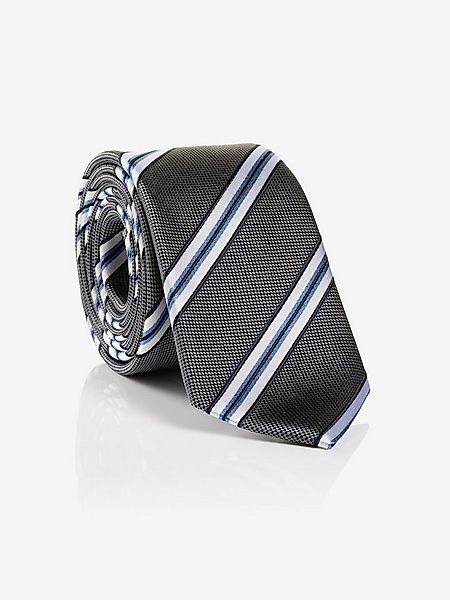 MONTI Krawatte THOMA aus reiner Seide – mit klassischem Streifen-Dessin und günstig online kaufen