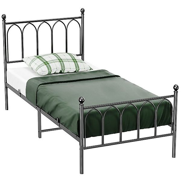 REDOM Metallbett Einzelbett Jugendzimmer mit Lattenrost günstig online kaufen