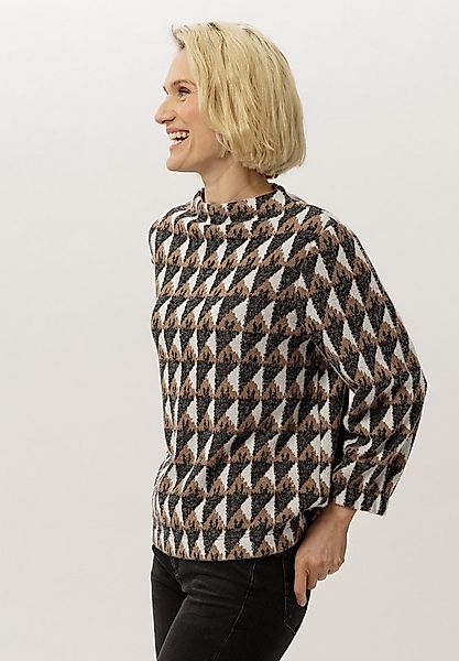 FRANK WALDER Strickpullover in Jaquard-Dessin günstig online kaufen